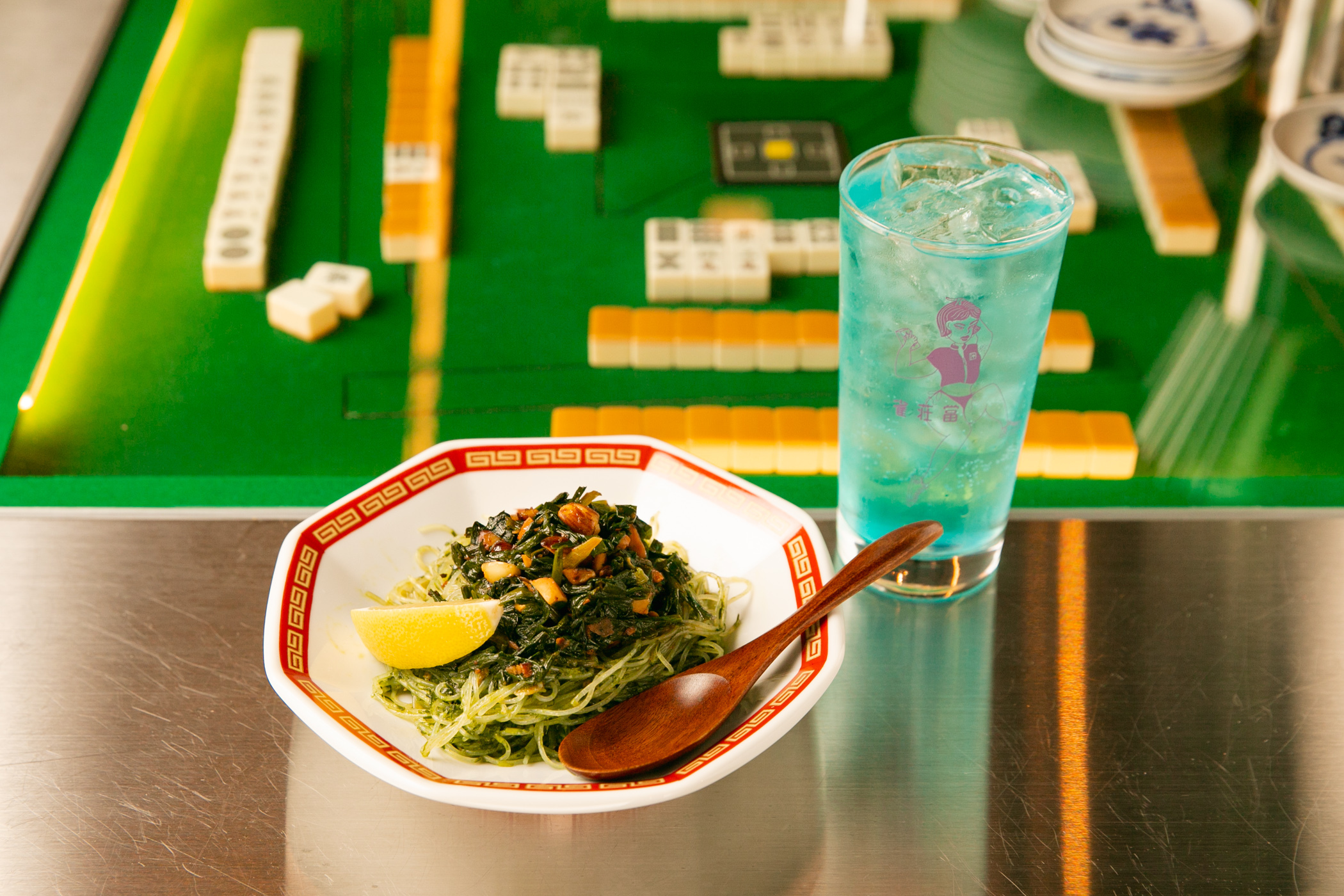 『ニラビーフン』(Photo: Keisuke Tanigawa)