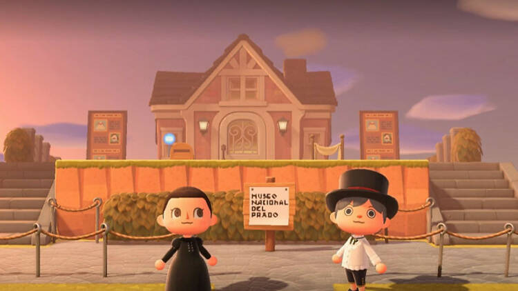 Museo del Prado en Animal Crossing