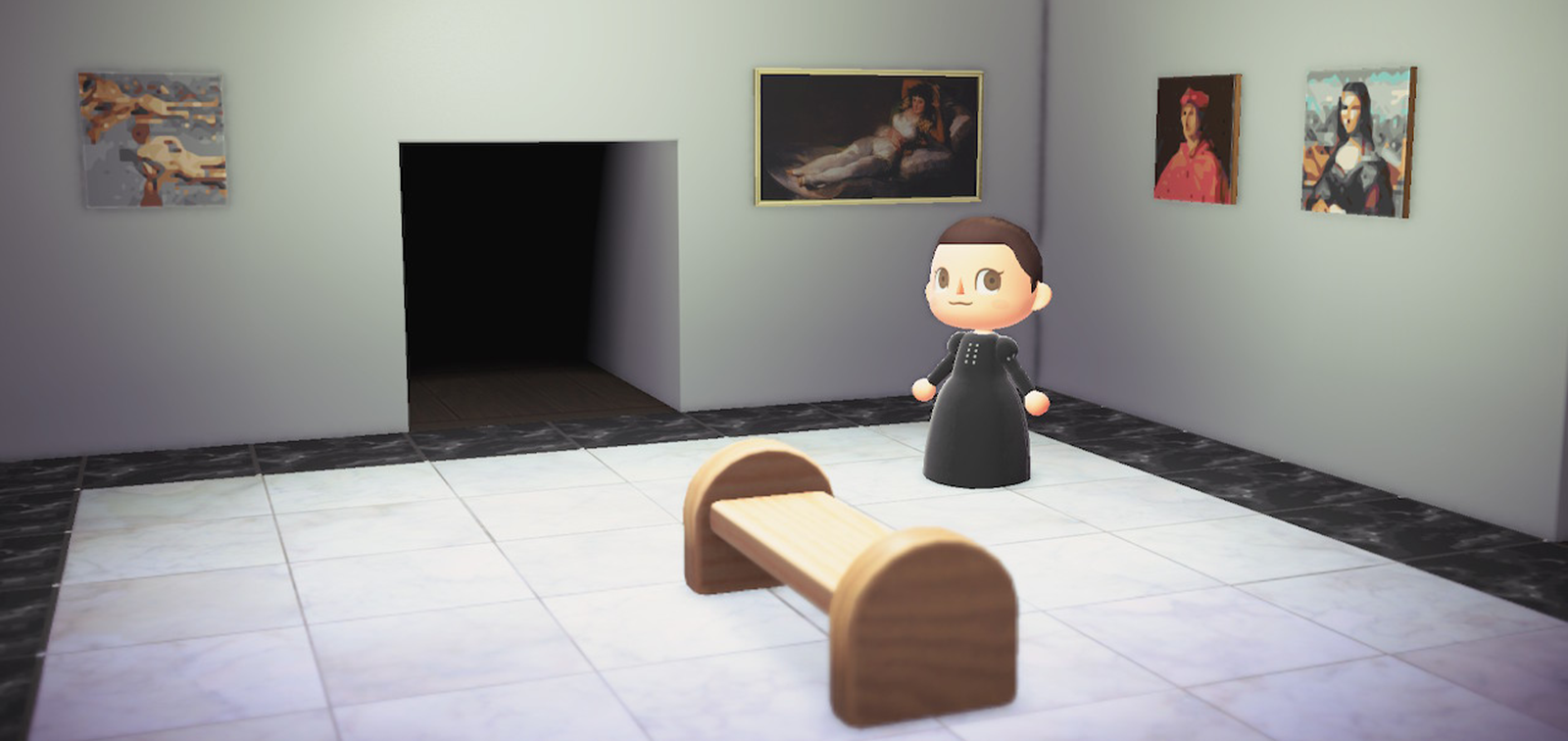 Museo del Prado en Animal Crossing