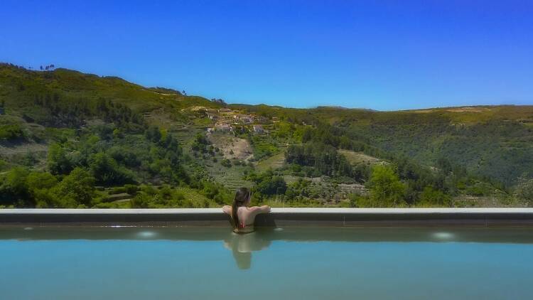 Piscina panorâmica do MW Douro Wine & Spa