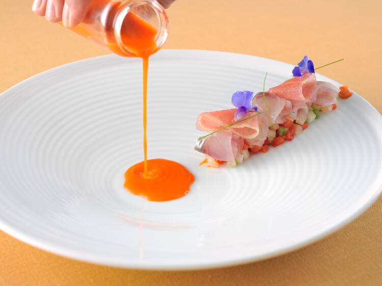Louis Vuitton, Gucci, Dior, Tiffany & Co.  which luxury brands have  restaurants with Michelin-starred chefs or hotels in Tokyo, Osaka,  Shanghai, Seoul and Hong Kong?