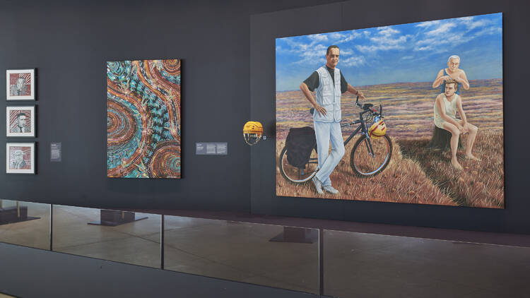 Several prints at the Melbourne Museum's Fight for Survival exhibition.