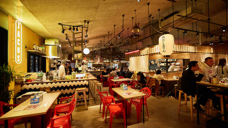 Food Courts the trendy venues of the Paris region