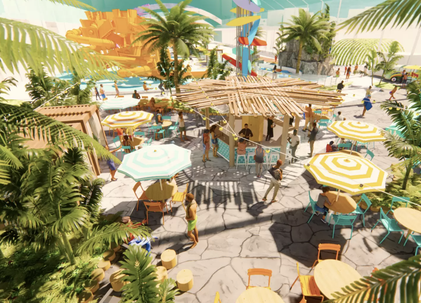 image - The world's largest indoor beachfront waterpark is opening near NYC