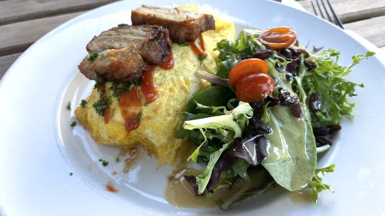 Azay Pork Belly Omurice