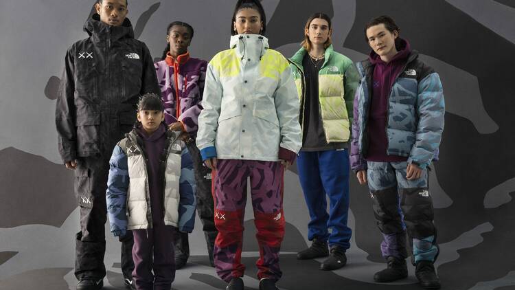 The North Face XX Kaws collection