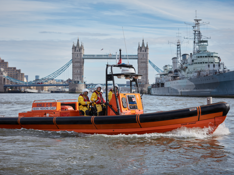 Meet the lifeboat team that looks after the Thames