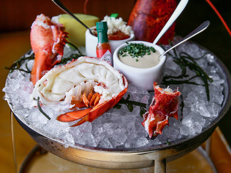 Savor the raw bar at Baltaire