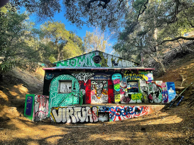 The former fascist compound at Murphy Ranch