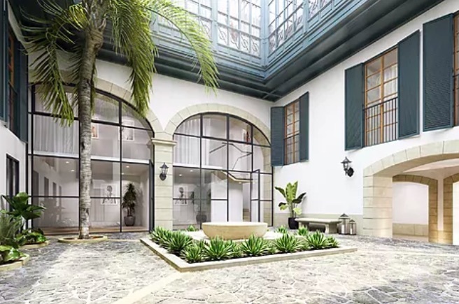Vivienda en el centro de Palma de Mallorca.