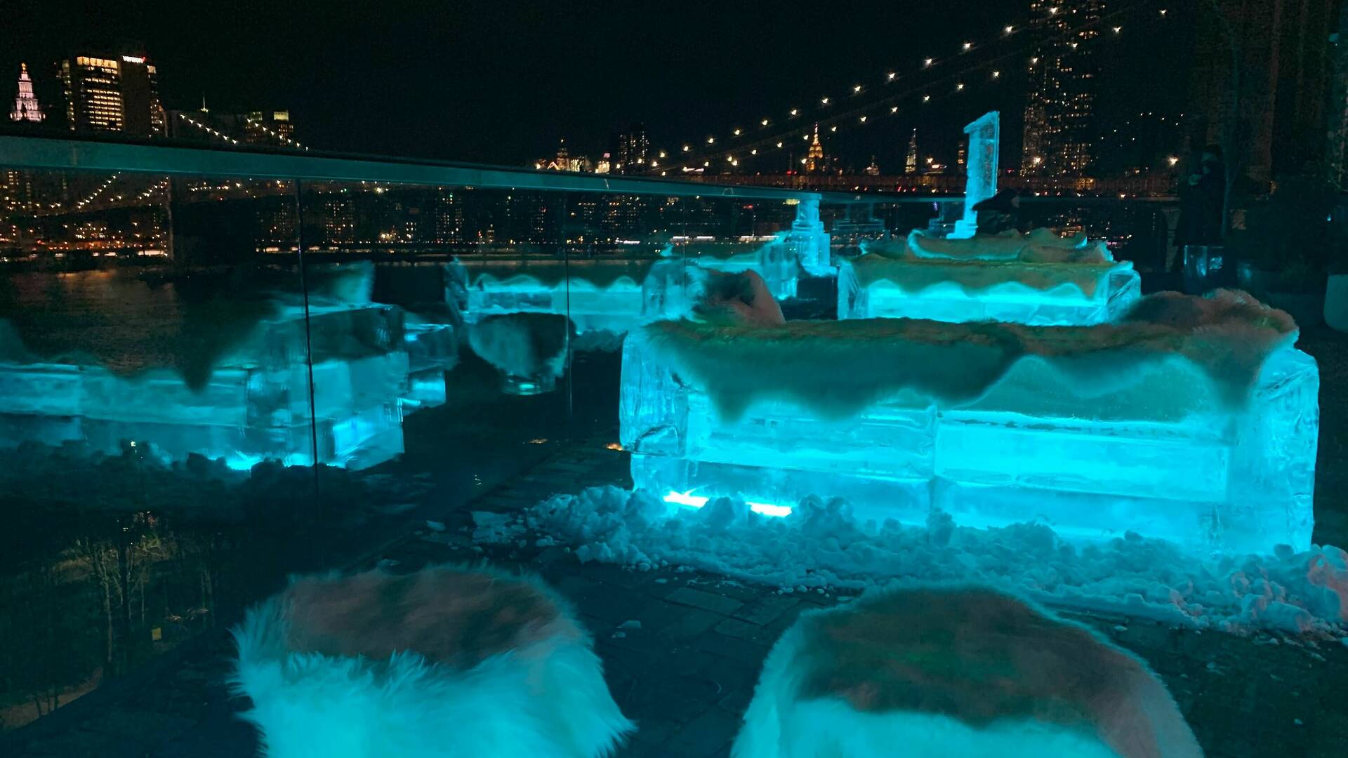 Brooklyn's 1 Hotel just opened a Polar Lounge on its rooftop