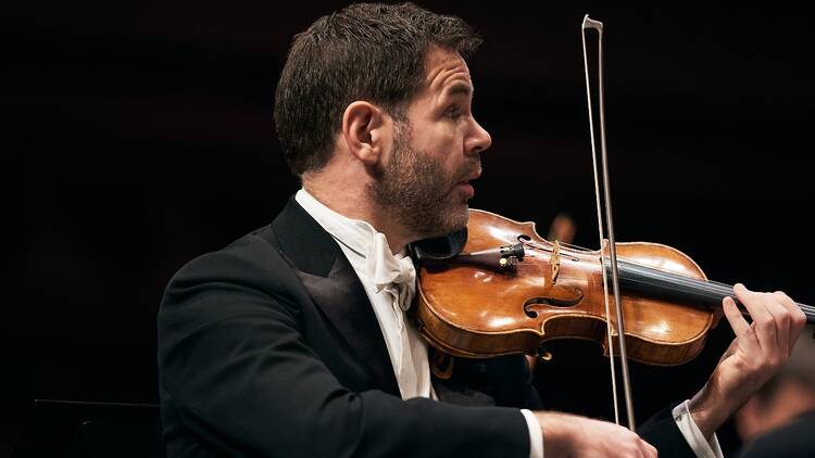 Sydney Symphony Orchestra concert master Andrew Haveron