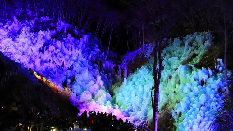 Ashigakubo Icicles, Chichibu, Saitama