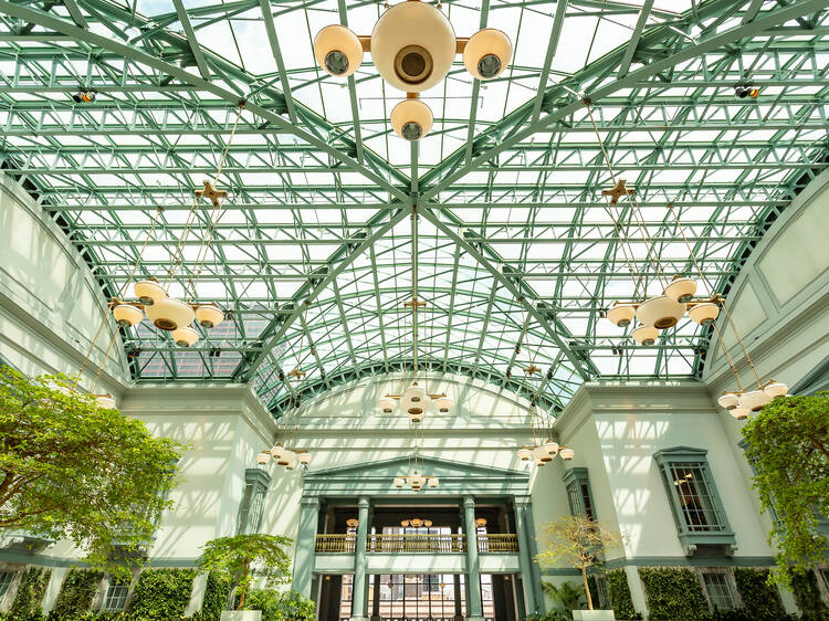 Take a calm breather at the library