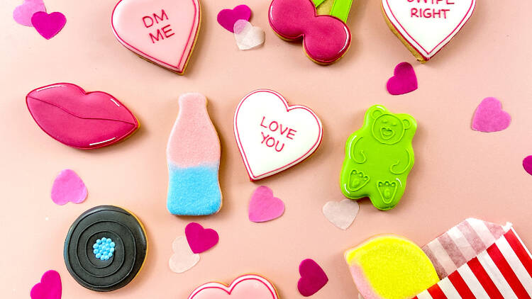 Love is Sweet class at Biscuiteers