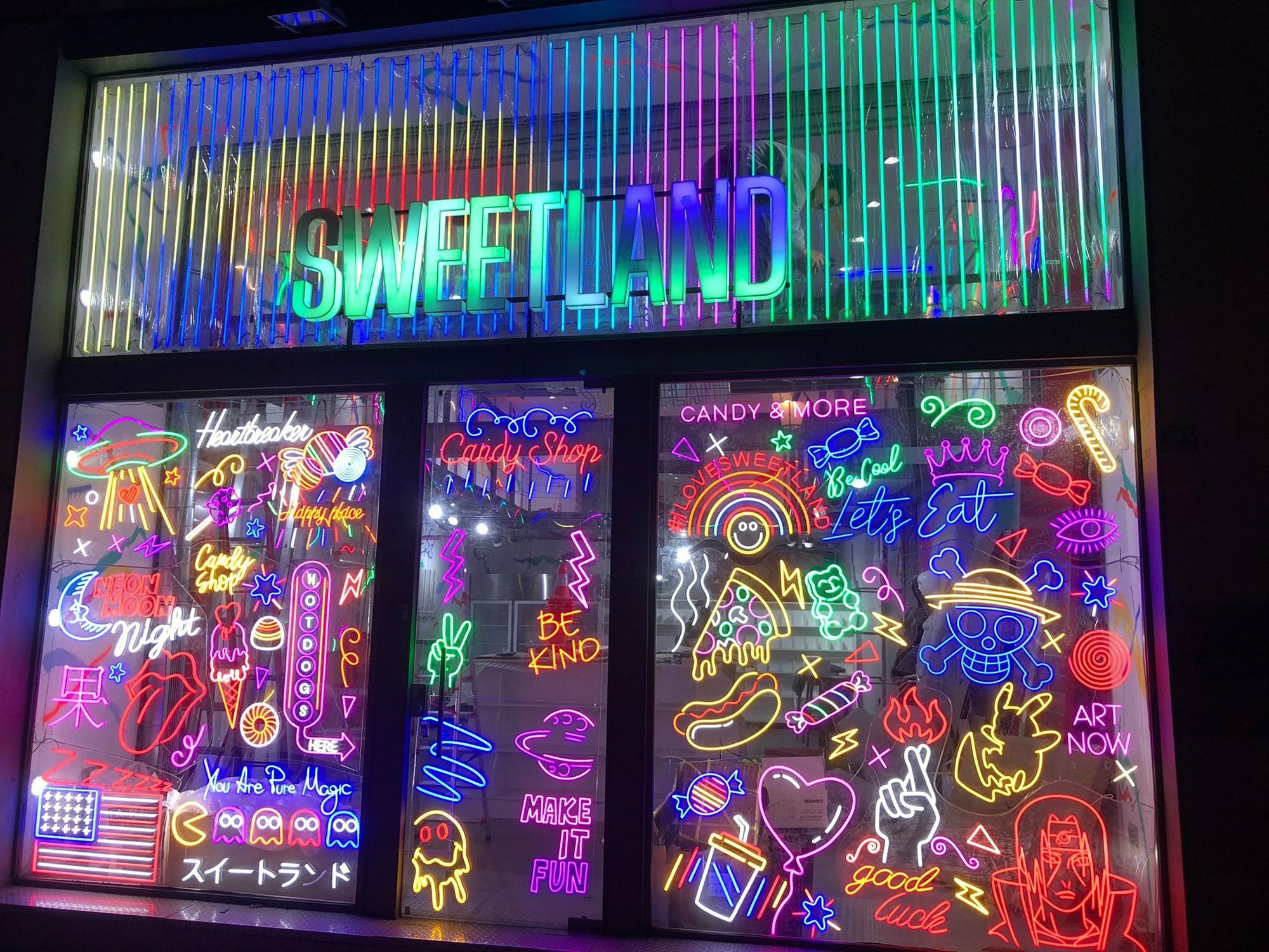 Sweetland, el paraíso de las chucherías, acaba de abrir en Madrid