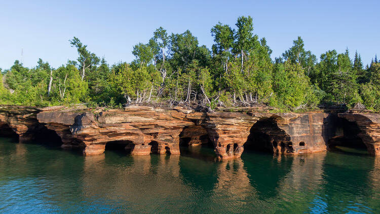 Apostle Islands Sea Caves, Wisconsin