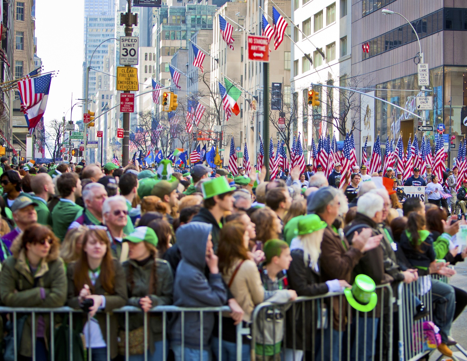 St. Patrick's Day Parade In New York City