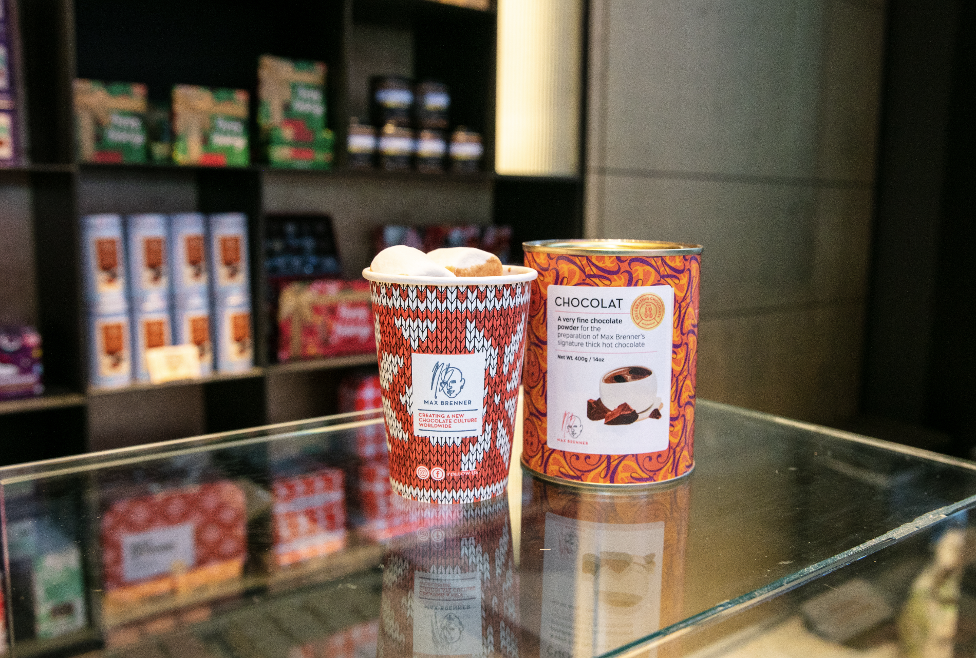 Grab a free cup of hot chocolate at Max Brenner today