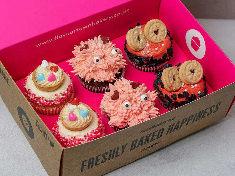 Flavourtown Valentine’s Day cupcakes