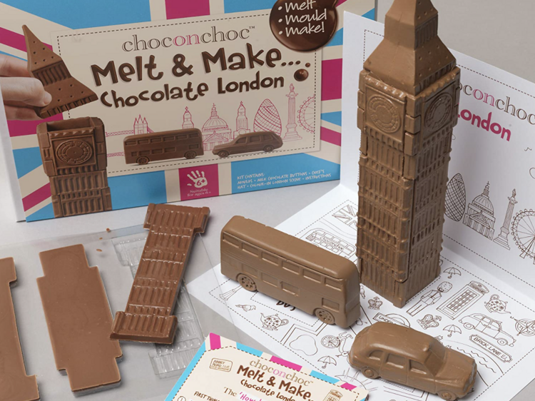 Chocolate which lets you make your own London landmarks 