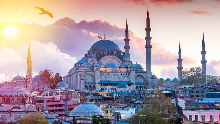  Istanbul at sunset 