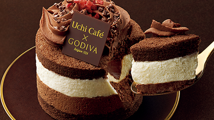 『Uchi Cafe×GODIVA ドゥ クレームショコラ』