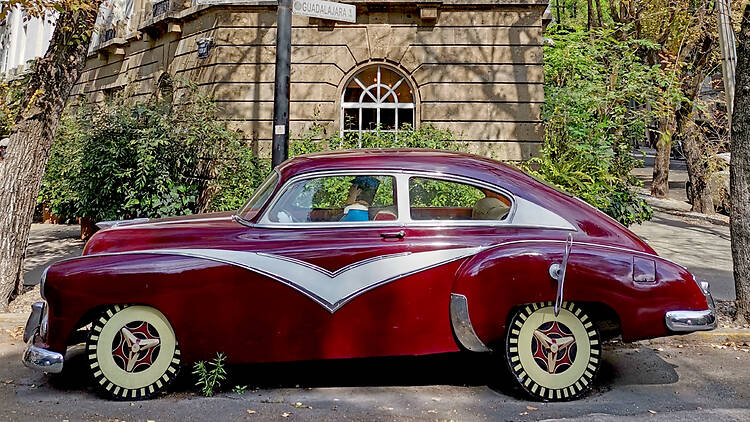 Av. Ámsterdam en la Condesa