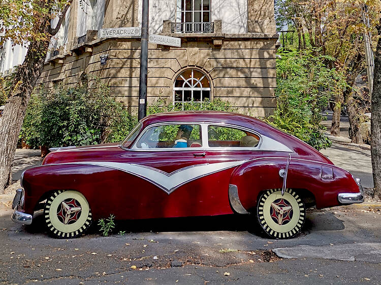 Av. Ámsterdam en la Condesa