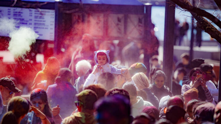 Holi at Navy Pier