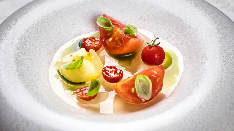 Chilled Tomato Gelée