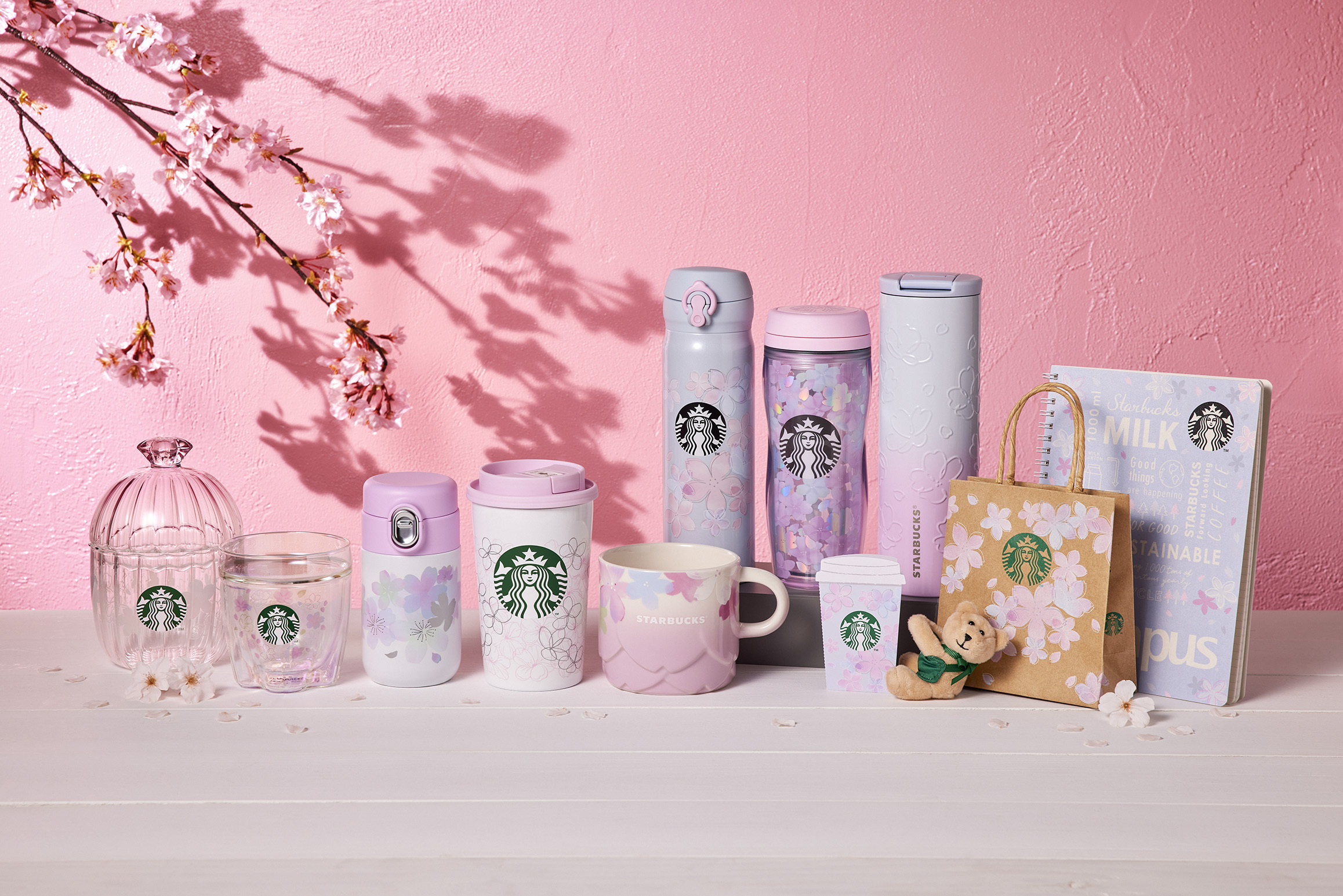 tøjlerne klippe bevæge sig Starbucks releases a Japan-exclusive cherry blossom collection for 2022