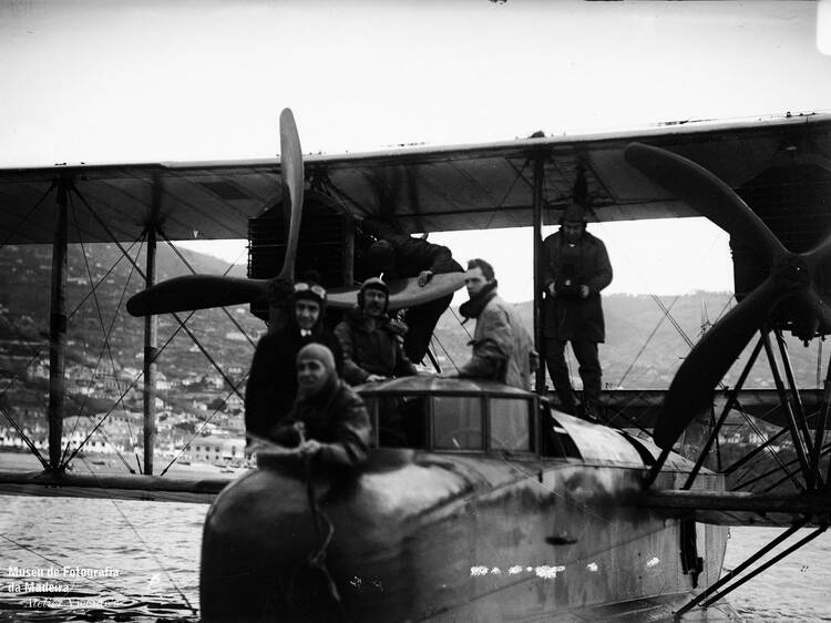 hidroavião, travessia aérea, Lisboa, Funchal