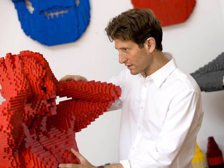 Check out giant Lego sculptures at Museum of Science and Industry