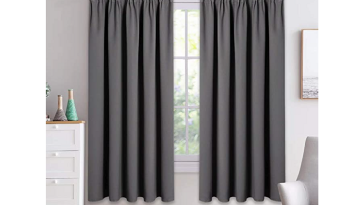 Double layered curtains