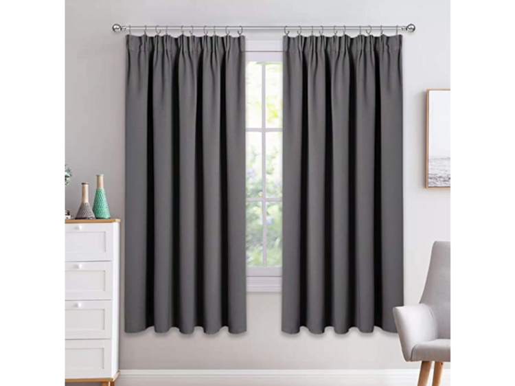 Double layered curtains