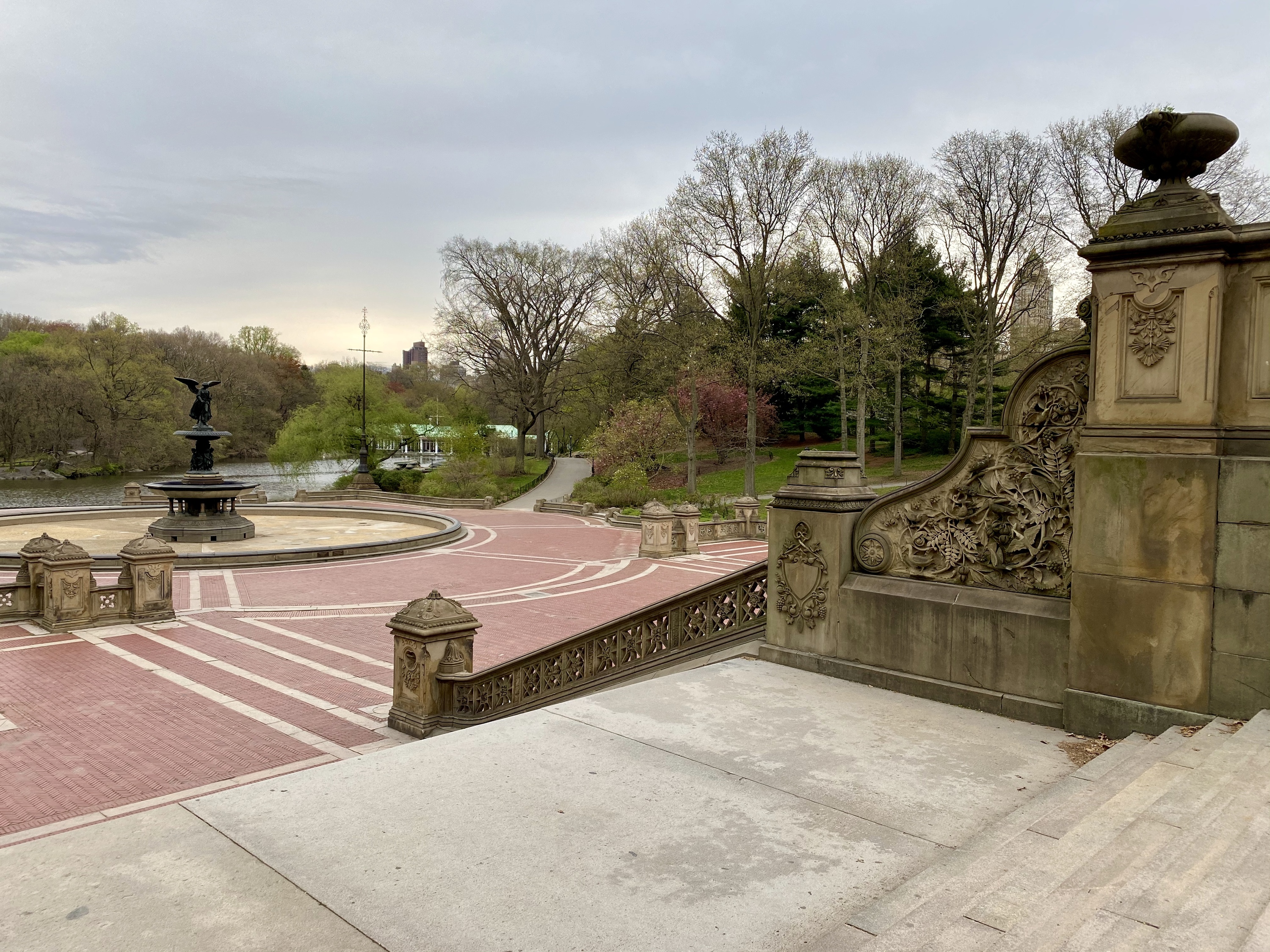 NYC Central Park Iconic Bethesda Fountain Photograph. 