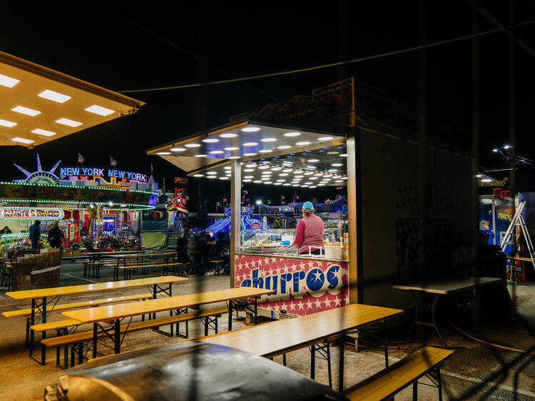 Com roda gigante e carrinhos de choque, a Feira de Inverno voltou a Santos