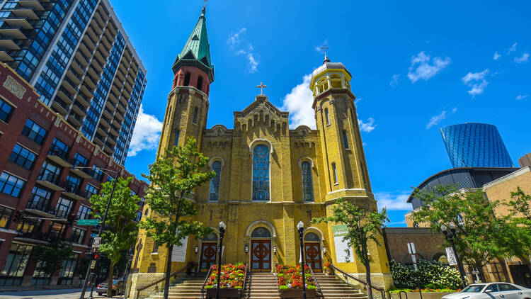 Attend a service at Old St. Patrick’s Church