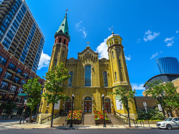 Attend a service at Old St. Patrick’s Church