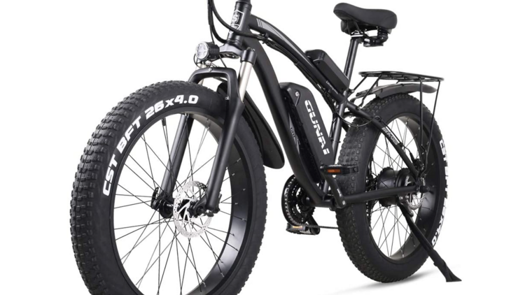 GUNAI Electric Bike 48V Off-road Fat 26” 