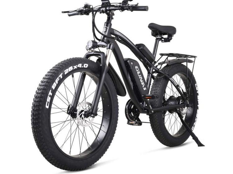 GUNAI Electric Bike 48V Off-road Fat 26” 