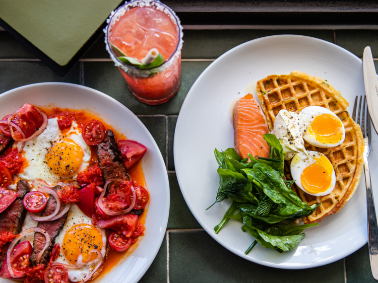 Odd Culture Newtown breakfast flatlay