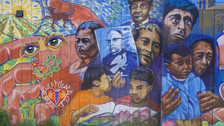 Mission murals