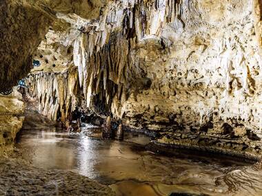 Go spelunking inside Cave of the Mounds Go spelunking inside Cave of the Mounds
