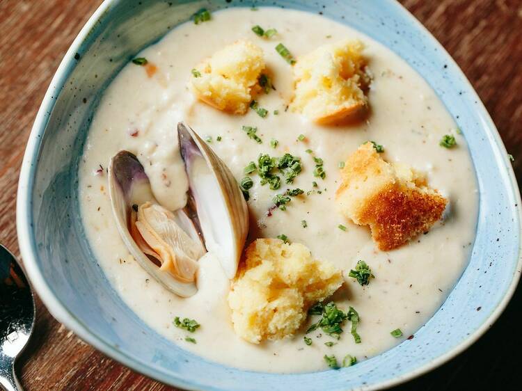 The best clam chowder in Boston The best clam chowder in Boston