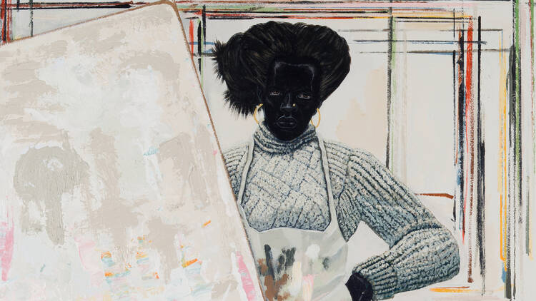 Kerry James Marshall, Untitled (Painter), 2008, Photo Courtesy of Sotheby's, Inc. © 2021