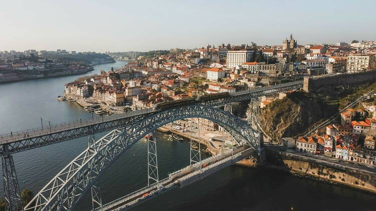 porto, ponte, rio