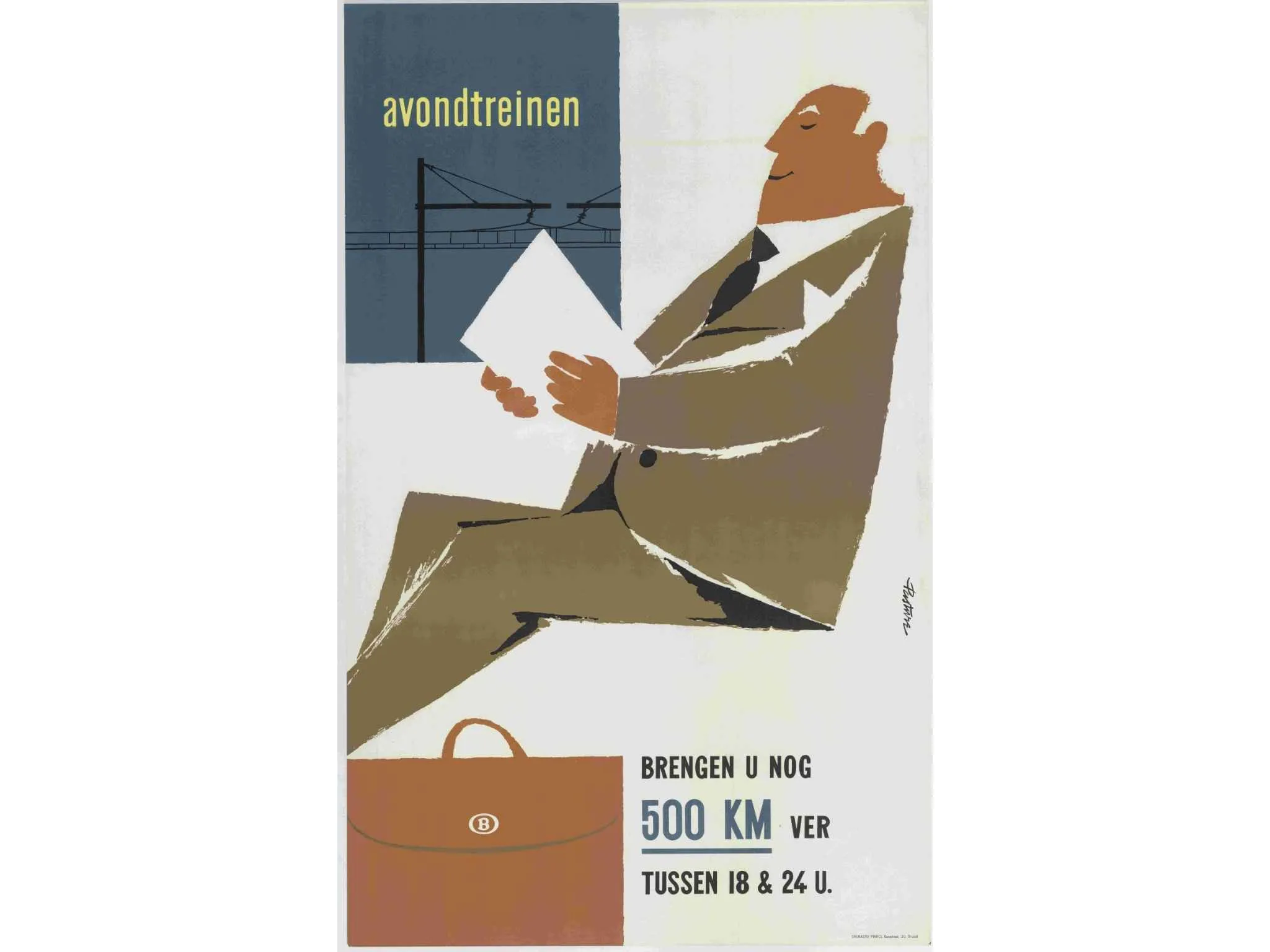 Vintage travel poster