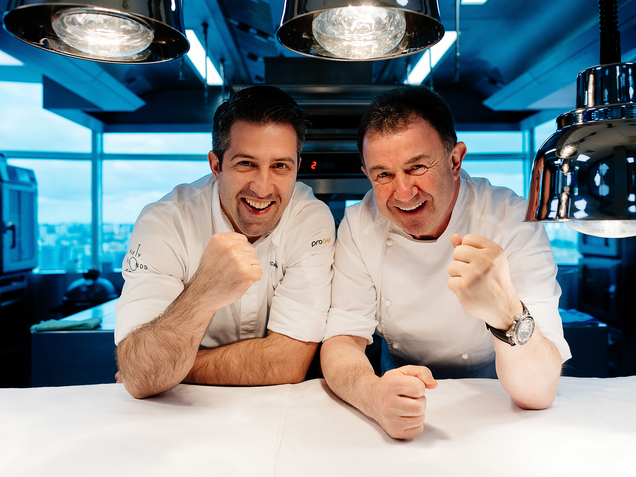 Chef, Fifty Seconds, Filipe Carvalho e Martín Berasategui